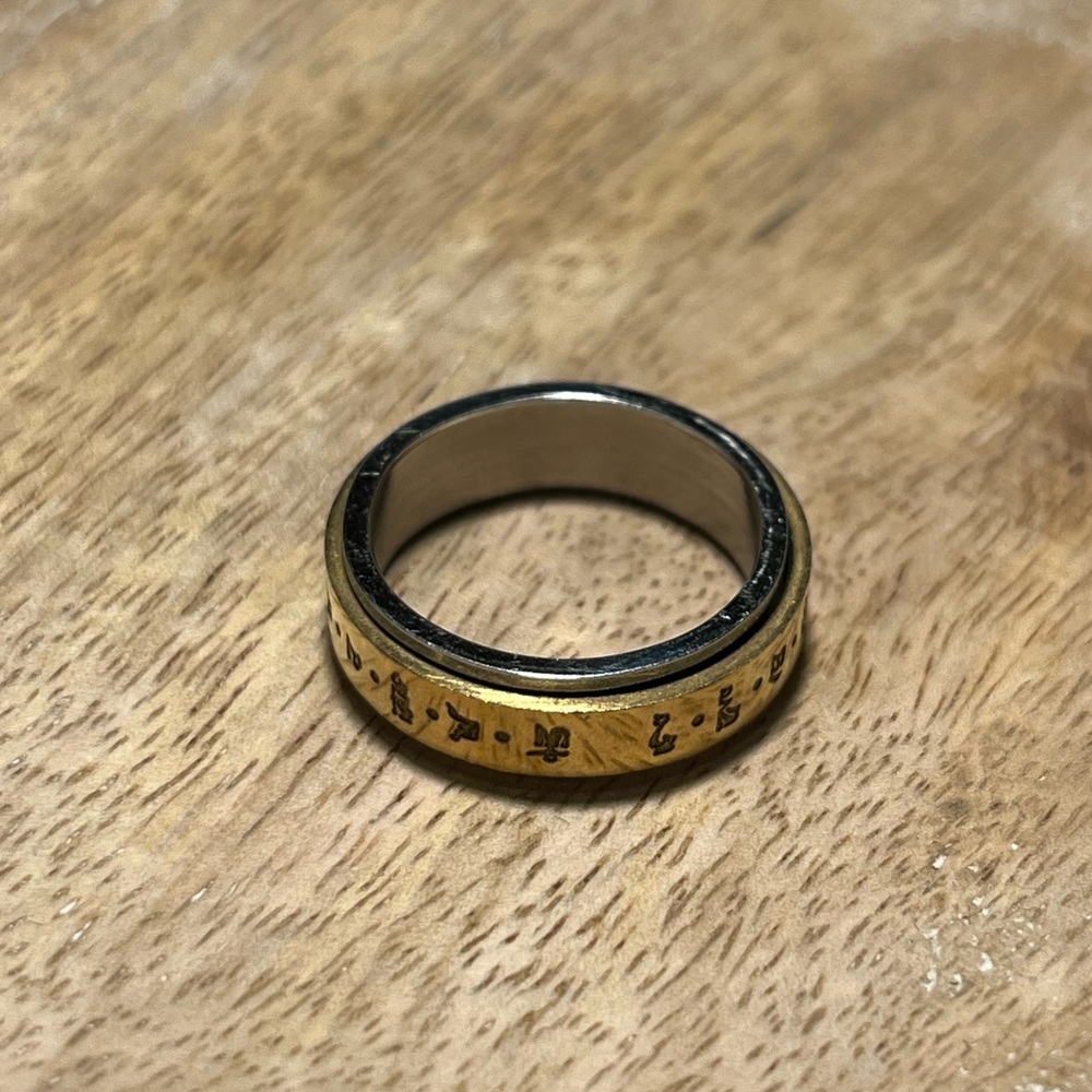 Fidget Spinner Symbol Ring - Picture 8 of 12